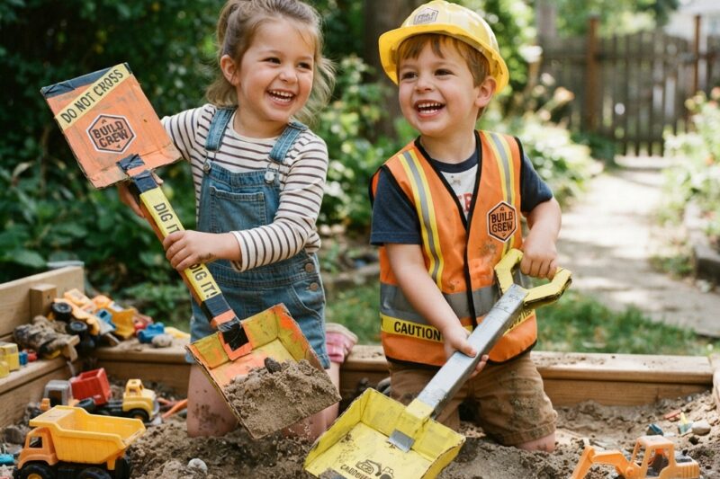 Cardboard Construction Shovel for Kids: A Fun and Easy DIY Craft Project