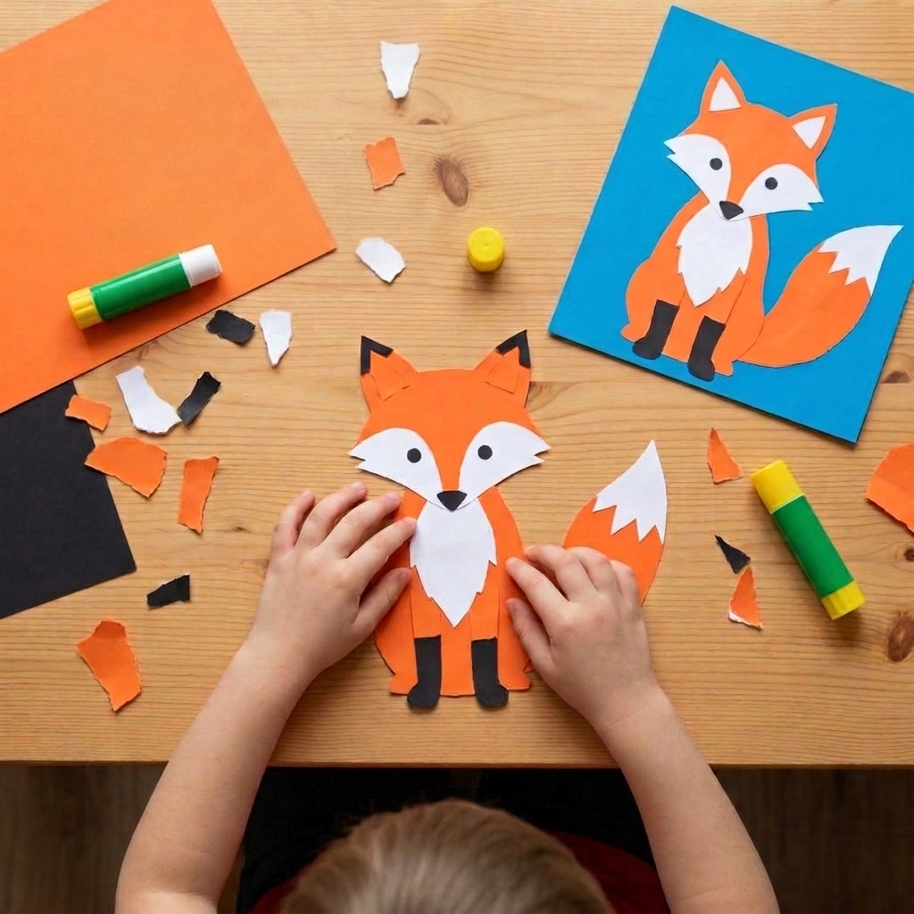 Children’s Project: How to Make a Fox Out of Paper