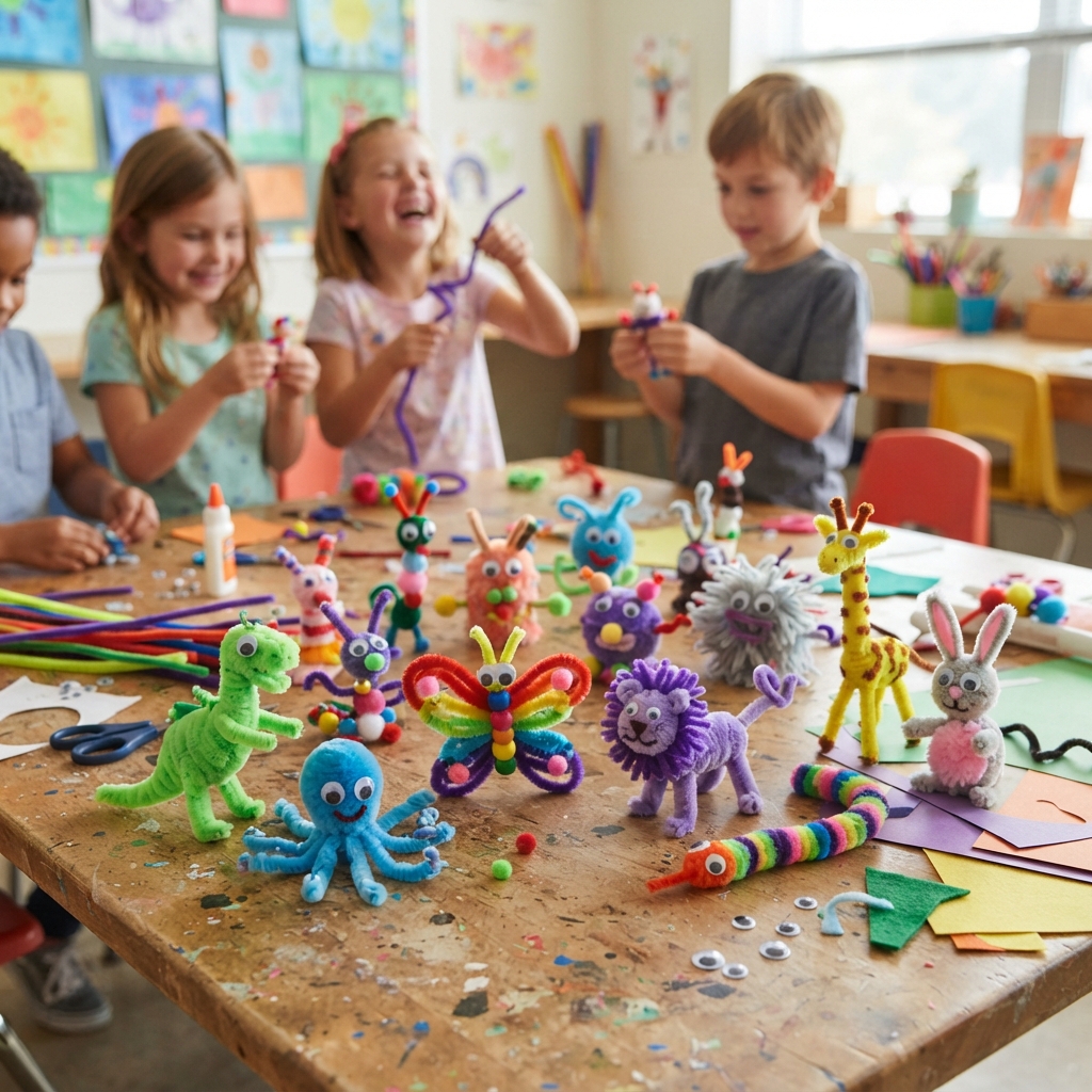Pipe Cleaner Creatures.
