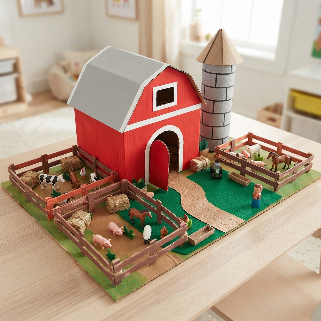 cardboard farm is a wonderful