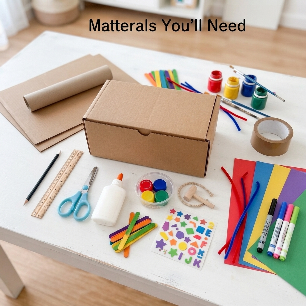 cardboard toolbox