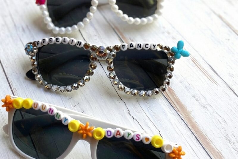 Easy Beaded Sunglasses Project: A Colorful Craft That Children Will Love