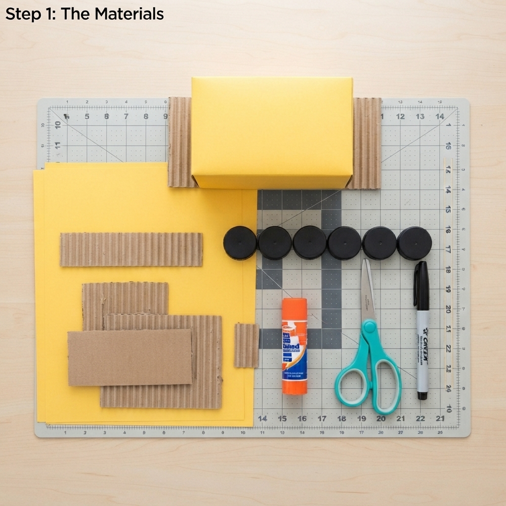 paper bulldozer