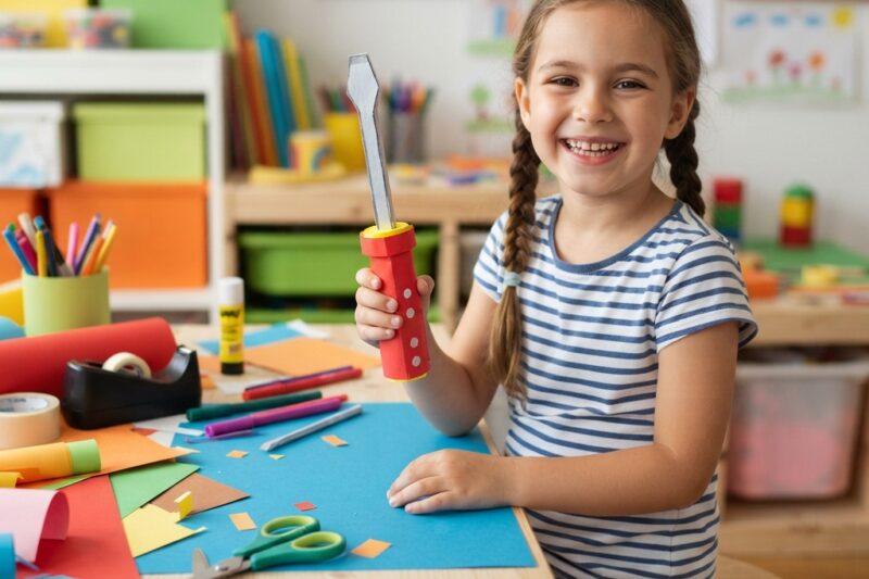 Paper Screwdriver for Kids: A Fun and Creative DIY Craft Project