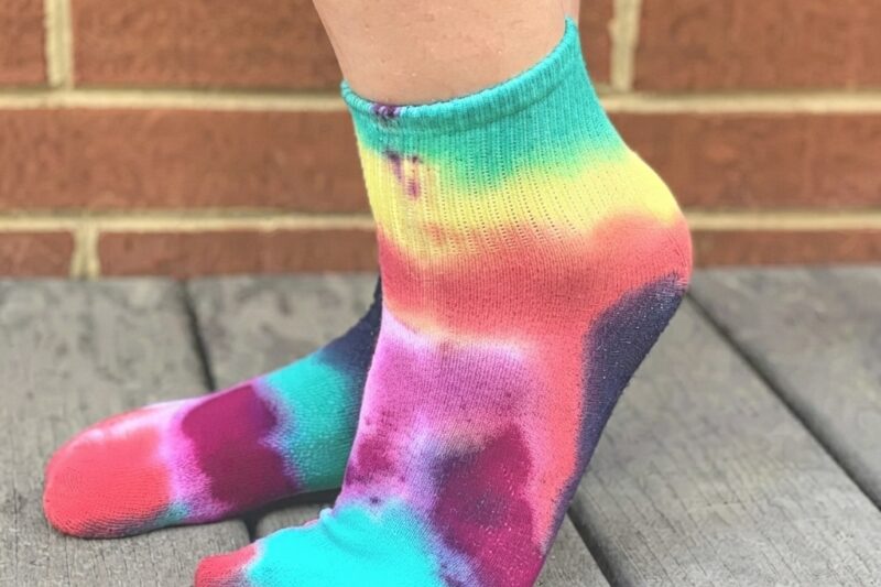 Tie-Dye Socks Project: A Colorful Craft That Children Will Love