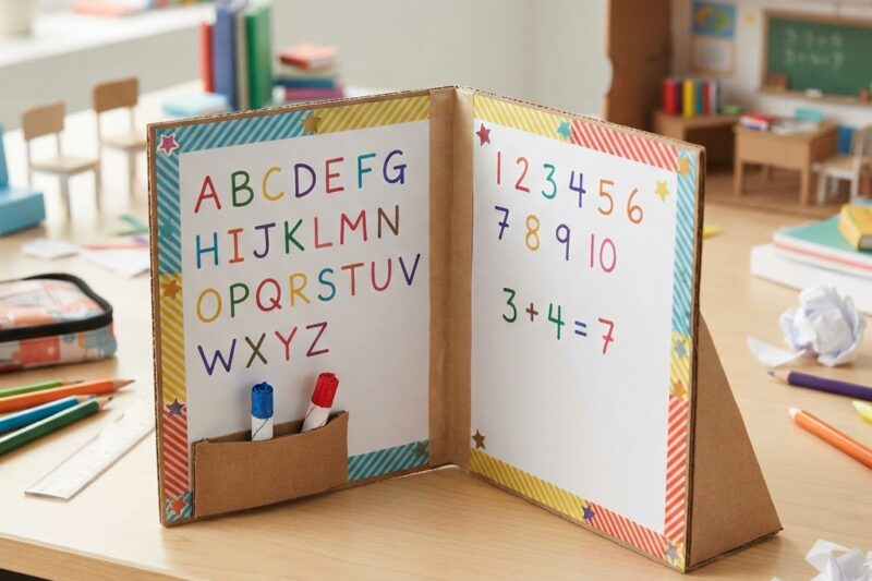 A Small Foldable Whiteboard