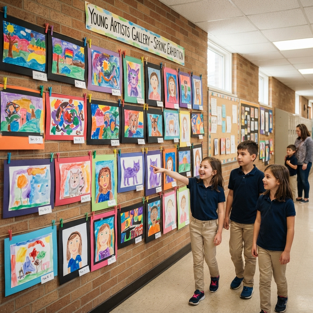 Display Student Artwork