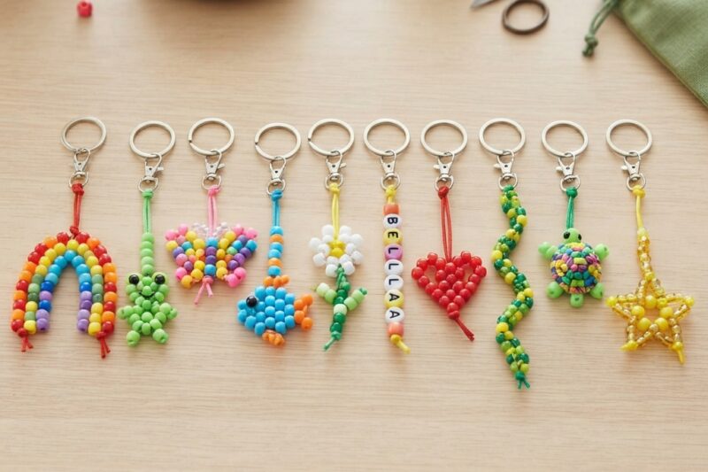 Easy Ideas for Making Beaded Keychains