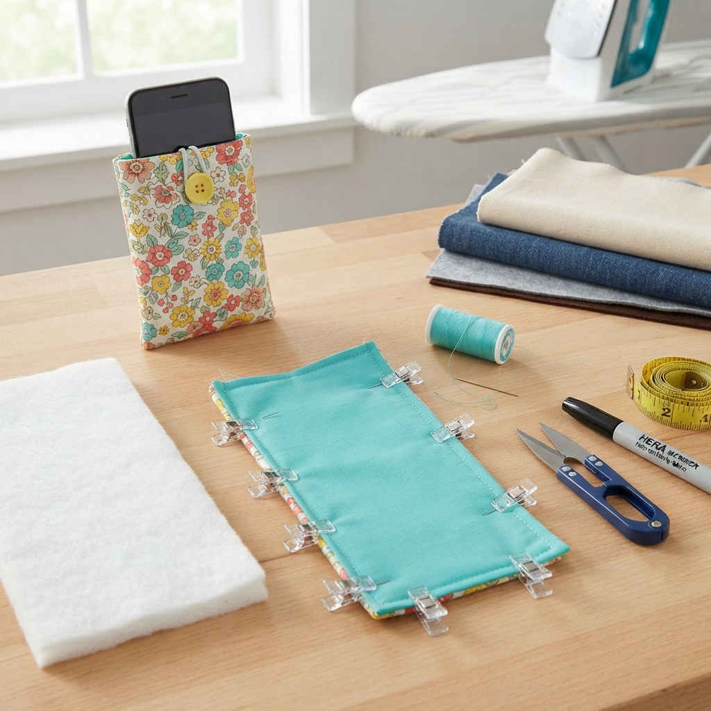 How to Sew a Phone Case from Fabric