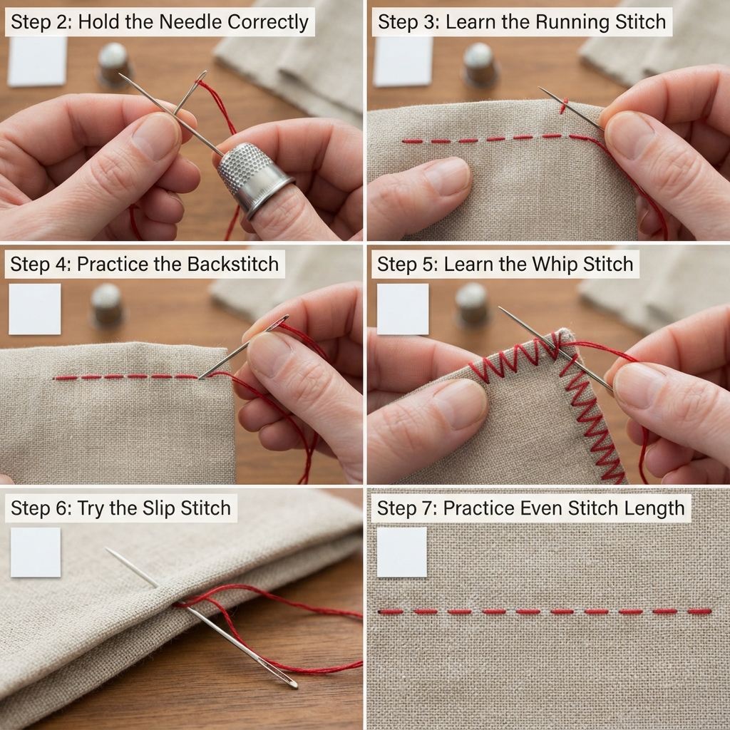 Learning the Basics of Hand Sewing