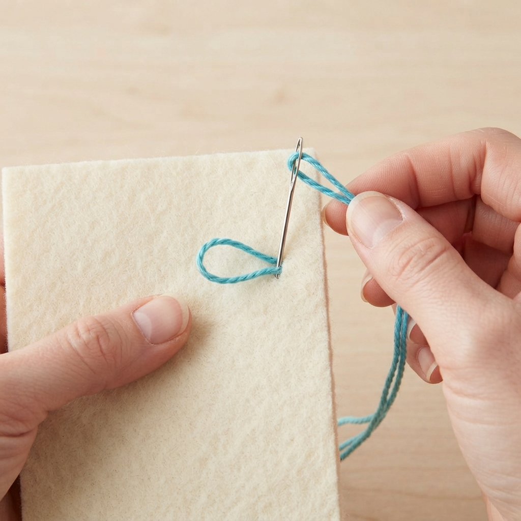 Learning the Blanket Stitch and Its Uses