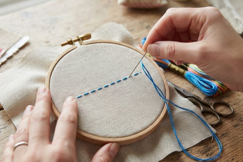 Learning the Running Stitch for Beginners: A Step-by-Step Guide