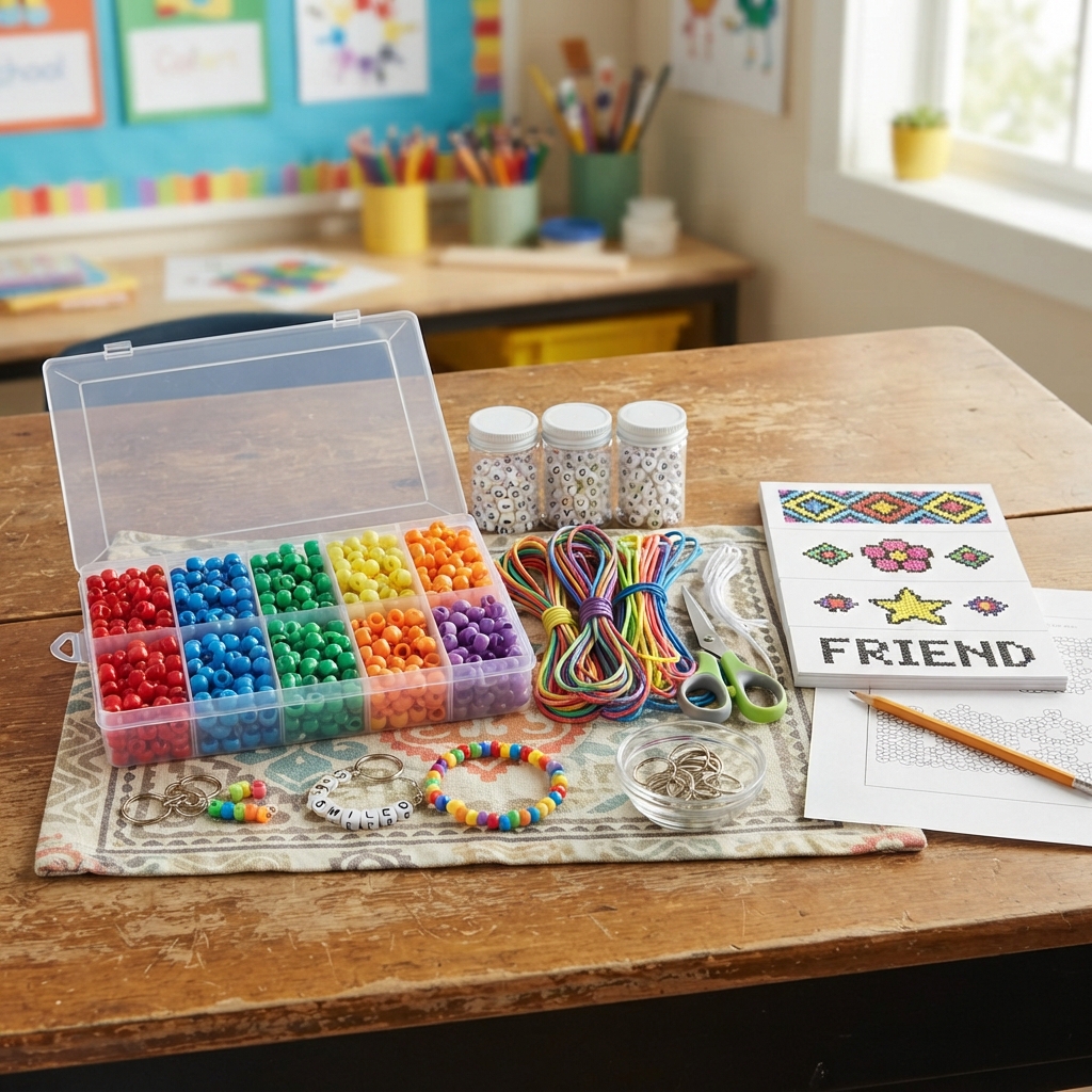 Materials for School Beadwork