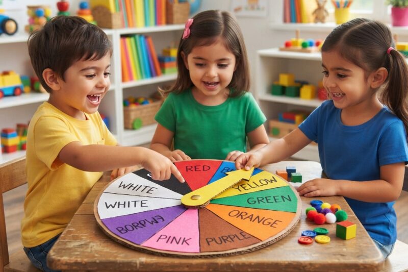 The Color Learning Disc: A Fun and Creative Way to Learn Colors