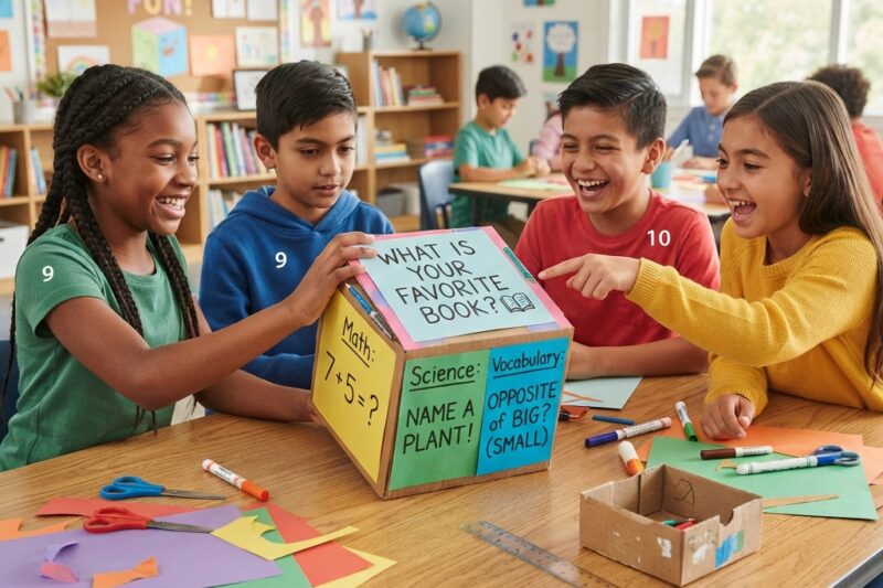 The School Question Cube: A Creative and Interactive Learning Tool